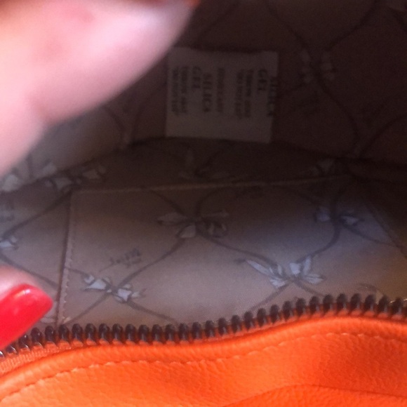 Betsey Johnson Kitsch pumpkin crossbody bag orange XOGINGER New with tags - Picture 11 of 14